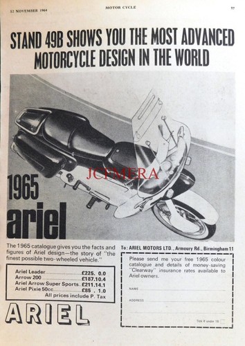Ariel leader original 1964 - ariel,