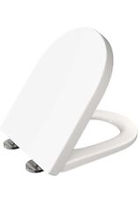 AAN - Soft Close D Shape Toilet Seat Lid Quick Release Top Fix Adjustable Hinges
