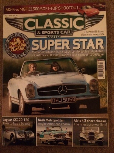 Classic sports car april - sports,