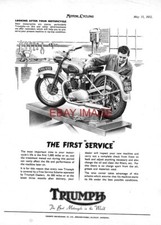 1952 Advert TRIUMPH 650cc