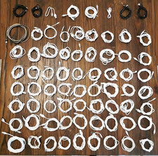 71 x Mobile phone Charger Sync Cable JOBLOT Micro USB-C type A iPhone CAR BOOT