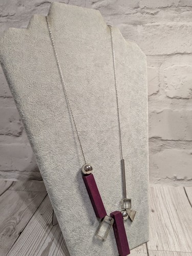 Laura ashley necklace purple - laura,