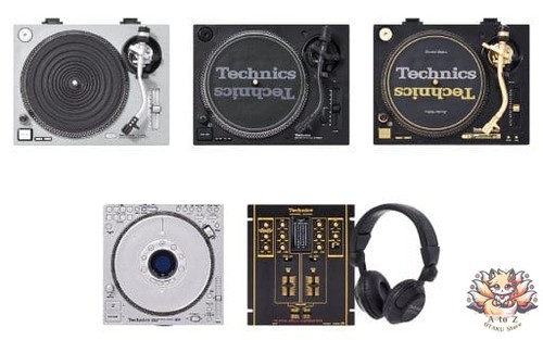 Piece set technics miniature - 5-piece,