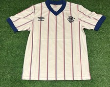 GLASGOW RANGERS 1982 RETRO AWAY SHIRT NEW WITH TAGS