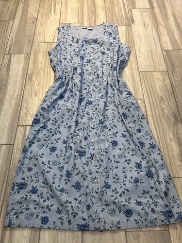 100 cotton vintage blue - vintage,