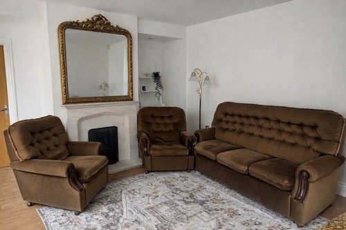 Vintage classic piece sofa - classic, 3-piece