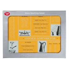 Tala Conversion Design Toughened Glass Chopping Board and Work Top Saver, Non-Sl