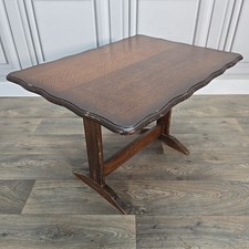 Antique Tilt Top Table Oak
