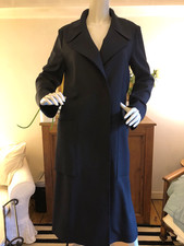 COS Coat UK12 EU38 Navy Wool