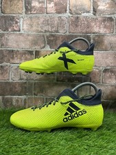 Adidas X 17.3 Yellow Techfit Fg Football Boots Uk 5.5 Junior  Art S82369