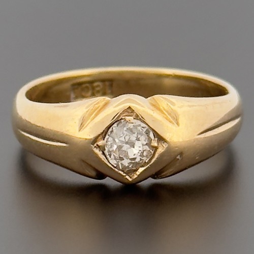 Antique 18ct yellow gold - antique,