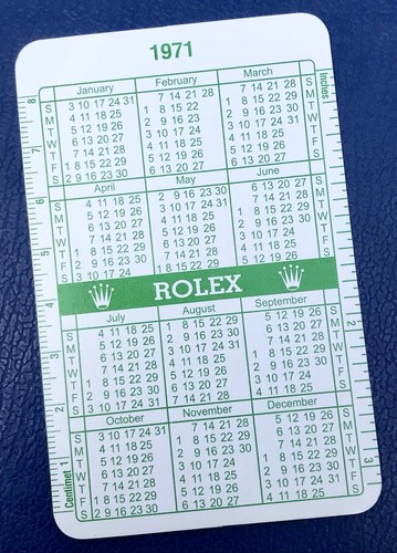 Rolex 1971 1972 green - rolex,