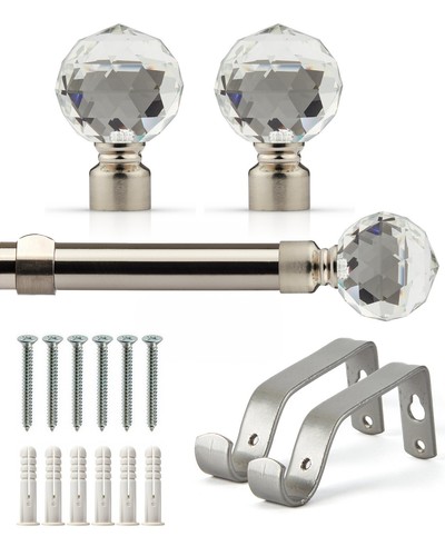 Extendable curtain poles - extendable, with