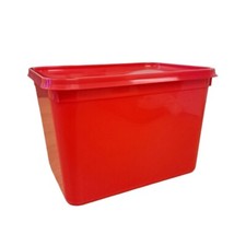 RED Rectangular Food Storage