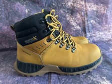 Regatta Professional Mens Nubuck Safety Boots Tan Size 9 Uk