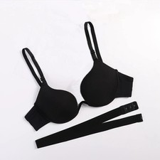Women deep push up bra - v,