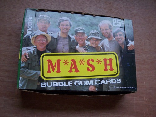 1982 donruss mash - bubble, bum