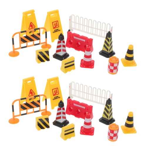 Set mini road signs - set,
