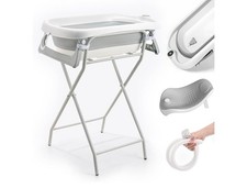 Foldable baby bathtub with