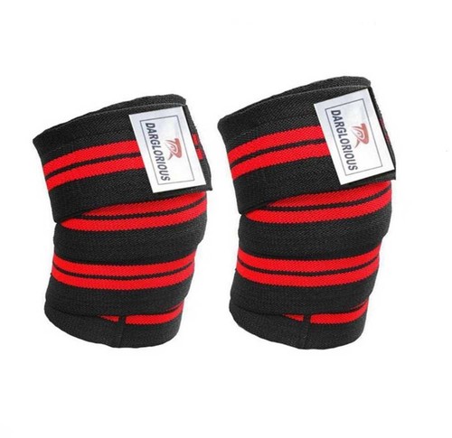 Weight lifting elastic knee - elastic,