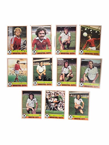 Bristol city 1976 1977 - city, topps