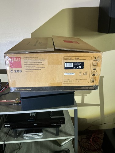 Nad c268 power amplifier - power, amplifier,
