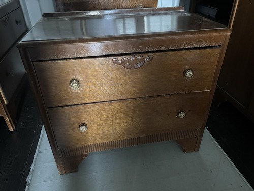 Vintage lebus chest drawers - chest,
