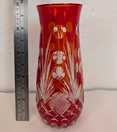 Vintage ruby red cut - vintage, to