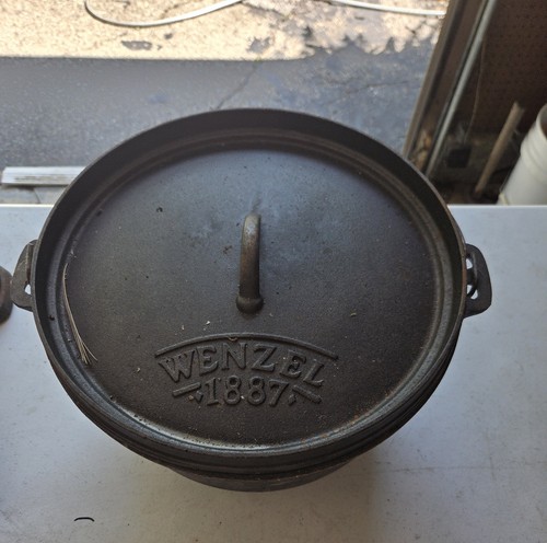 Vintage wenzel 1887 cast - wenzel, iron