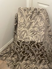 Dorma Taupe/ mink leaf pattern
