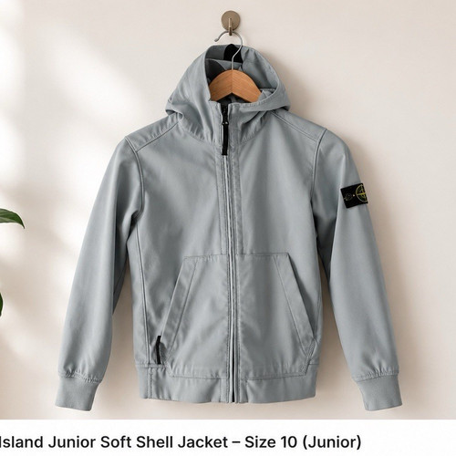 Stone island junior hooded - stone,