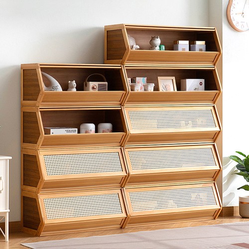 Bamboo storage cabinet - bamboo,