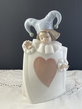 Nao By Lladro Ace Of Hearts Playing Card Figurine No 1280 No Box