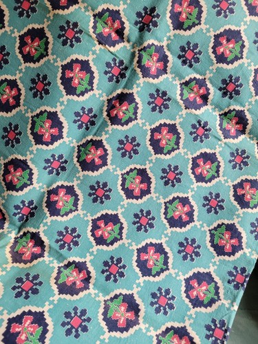 Vintage cotton full feedsack - vintage,