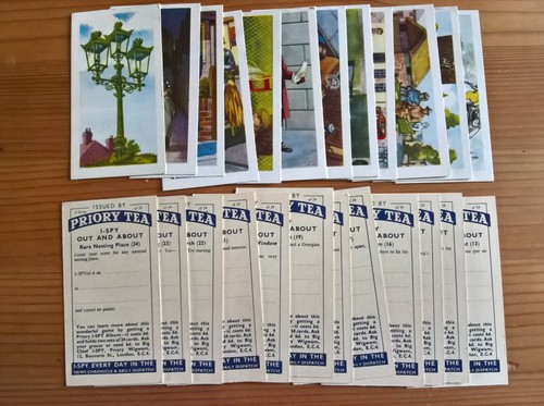 Priory tea trade cards - :, i-spy