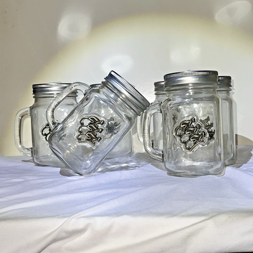 Monkey shoulder whisky jam jar - shoulder,