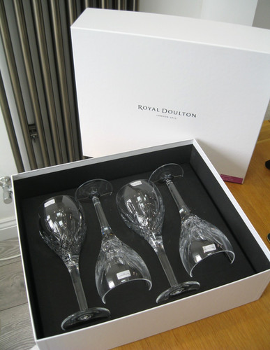 Royal doulton crystal - 4,