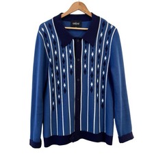 Collectif Cardigan Size M Blue