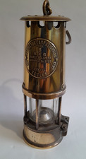 ECCLES Collectable Original Miners Safety Lamp M&Q Type 6 (Approval No B/28)