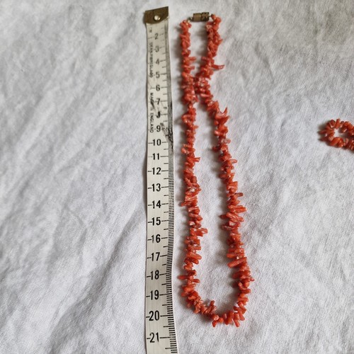 Vintage genuine coral chip - genuine,