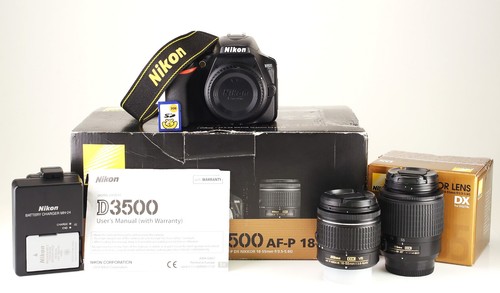 Nikon d3500 camera 55mm - camera, &