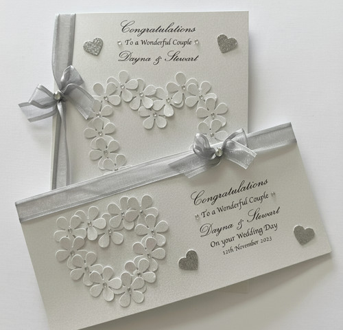 Personalised wedding day - personalised, card