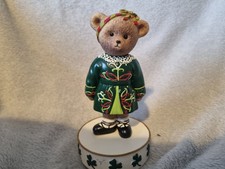 Wind Up Musical Faithful Fuzzies St Patrick’s Day Irish dancer bear Molly