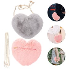 2pcs Heart Shaped Shoulder Bag