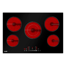 Electric ceramic cooker hob - ceramic,