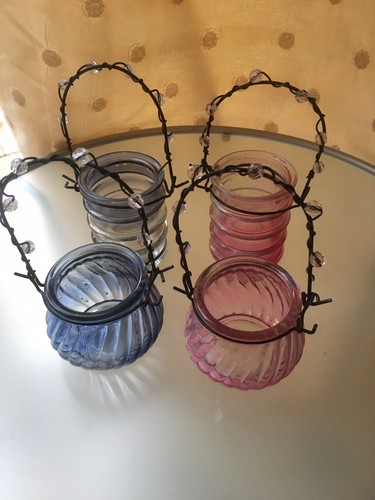 Set hanging tea light - 4,