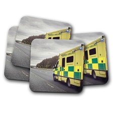 4 Set - Ambulance Vehicle