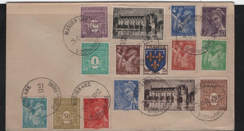France nice franking - nice, cover