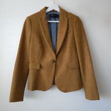 Zara 100% Wool Camel Blazer