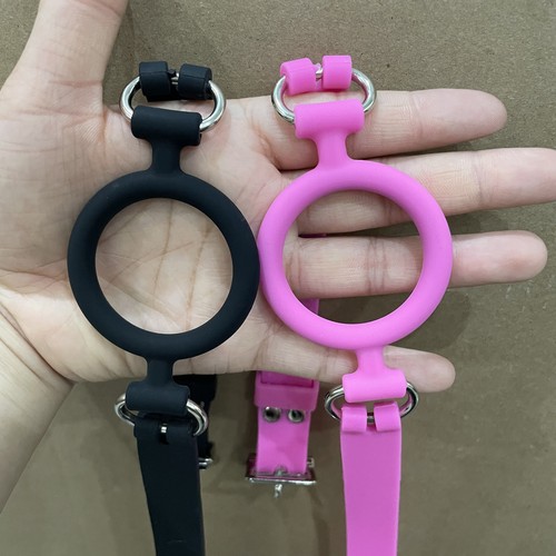 Silicone open mouth gag - mouth,